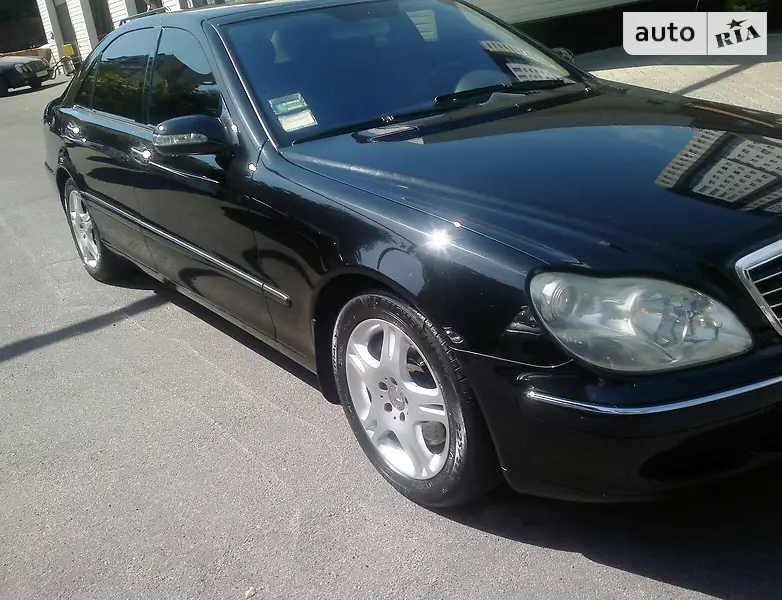 Седан Mercedes-Benz S-Class 2004 5 л. Типтронік обл. Дніпропетровська, Дніпро (Дніпропетровськ) - Фото 1/23