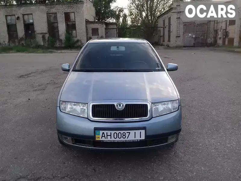 Седан Skoda Fabia 2002 null_content л. Ручная / Механика обл. Донецкая, Константиновка - Фото 1/9