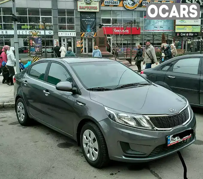 Седан Kia Rio 2012 1.4 л. Ручна / Механіка обл. Дніпропетровська, Кривий Ріг - Фото 1/20