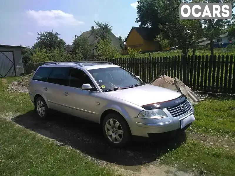 Универсал Volkswagen Passat 2001 2.5 л. Ручная / Механика обл. Черновицкая, Черновцы - Фото 1/5