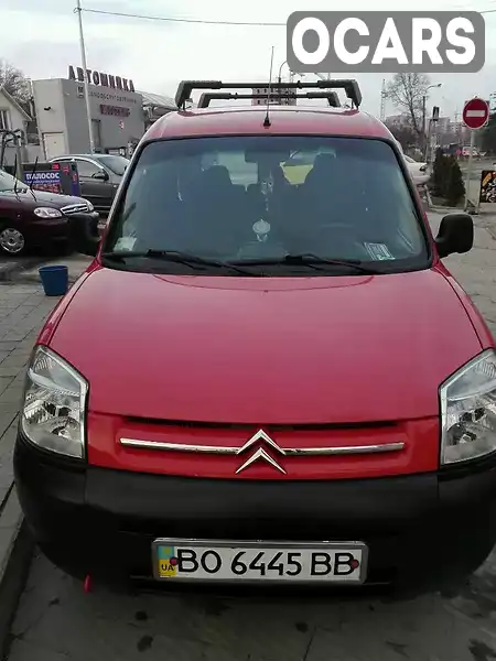 Минивэн Citroen Berlingo 2007 1.6 л. Ручная / Механика обл. Тернопольская, Тернополь - Фото 1/11