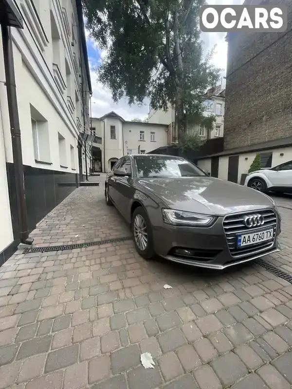 Седан Audi A4 2014 1.8 л. Типтронік обл. Київська, Київ - Фото 1/11