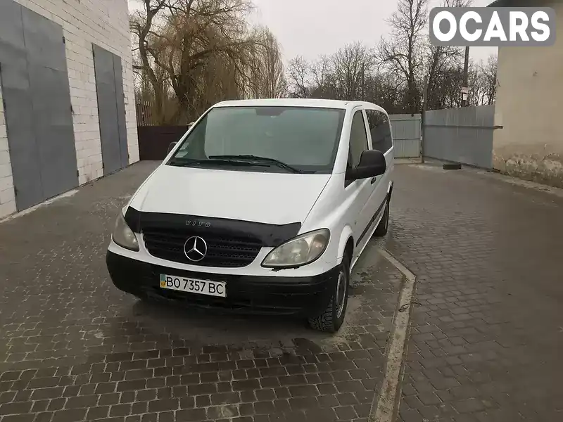 Минивэн Mercedes-Benz Vito 2004 2.2 л. Ручная / Механика обл. Тернопольская, Тернополь - Фото 1/12