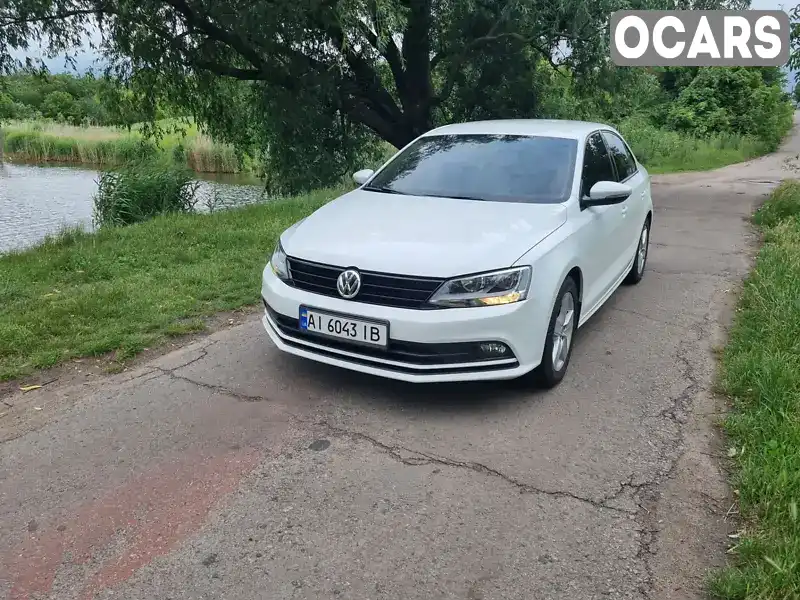 Седан Volkswagen Jetta 2016 1.6 л. Ручна / Механіка обл. Київська, Біла Церква - Фото 1/11