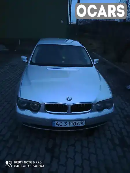 Седан BMW 7 Series 2004 3 л. Автомат обл. Волинська, Ковель - Фото 1/29