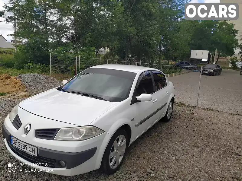 Седан Renault Megane 2006 1.6 л. Ручная / Механика обл. Николаевская, Первомайск - Фото 1/10