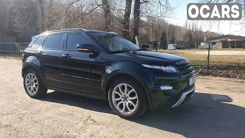 Позашляховик / Кросовер Land Rover Range Rover Evoque 2012 2 л. Автомат обл. Черкаська, Черкаси - Фото 1/21