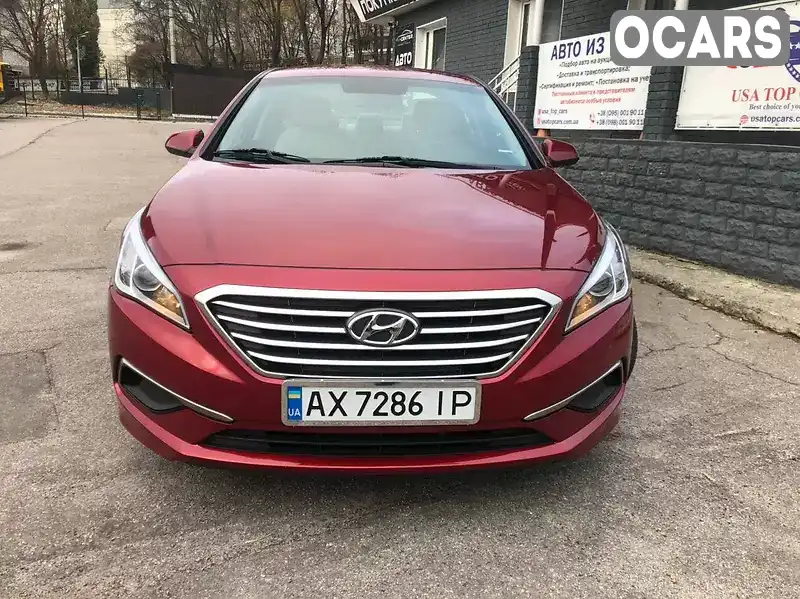 Седан Hyundai Sonata 2015 2.4 л. Автомат обл. Харьковская, Харьков - Фото 1/21