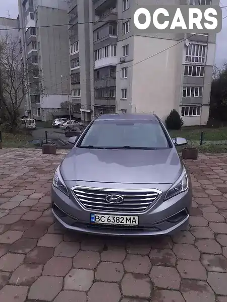 Седан Hyundai Sonata 2015 2.4 л. Автомат обл. Львівська, Львів - Фото 1/9