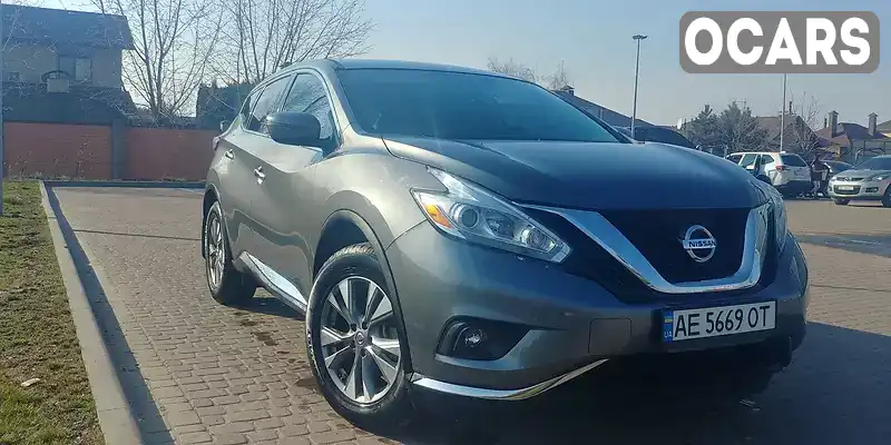 Позашляховик / Кросовер Nissan Murano 2016 3.5 л. Варіатор обл. Дніпропетровська, Дніпро (Дніпропетровськ) - Фото 1/21