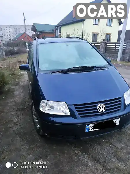 Минивэн Volkswagen Sharan 2001 1.9 л. Автомат обл. Ровенская, Дубровица - Фото 1/11