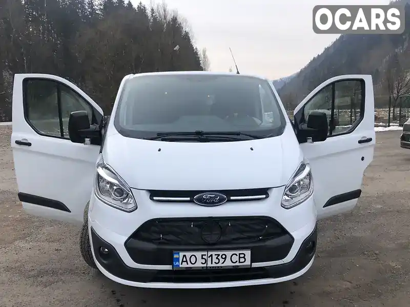 Минивэн Ford Tourneo Custom 2015 2.2 л. Ручная / Механика обл. Закарпатская, Межгорье - Фото 1/15