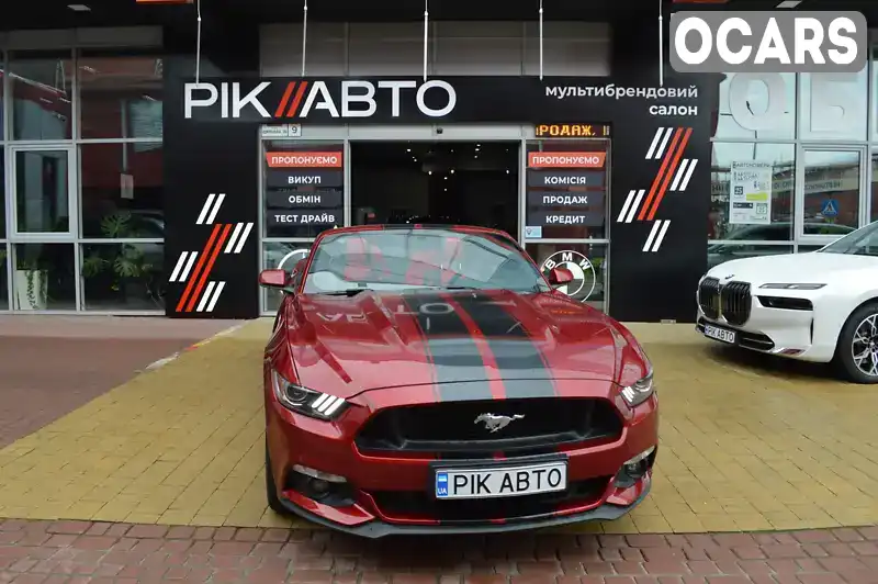 Кабріолет Ford Mustang 2016 2.3 л. Автомат обл. Львівська, Львів - Фото 1/21