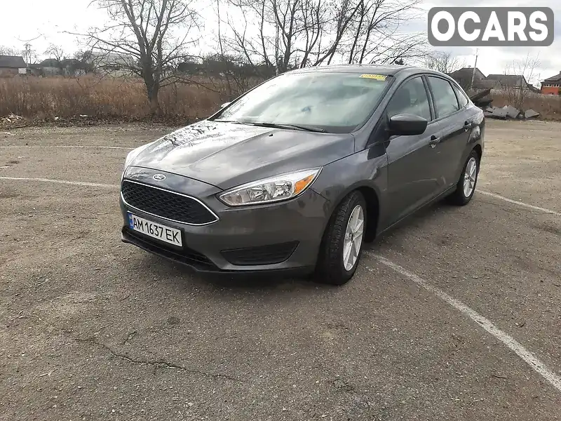 Седан Ford Focus 2018 1 л. Автомат обл. Житомирская, Коростышев - Фото 1/7