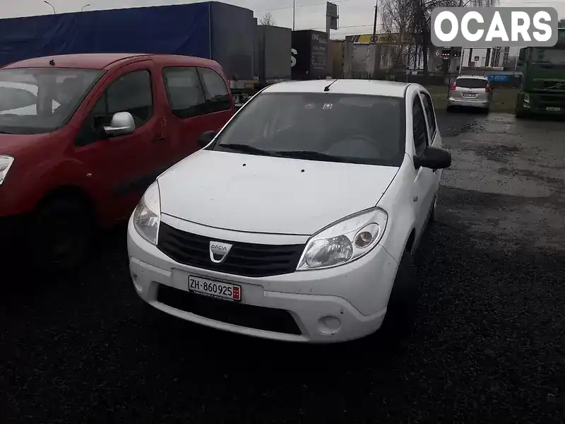 Хетчбек Dacia Sandero 2010 1.2 л. Ручна / Механіка обл. Полтавська, Решетилівка - Фото 1/13