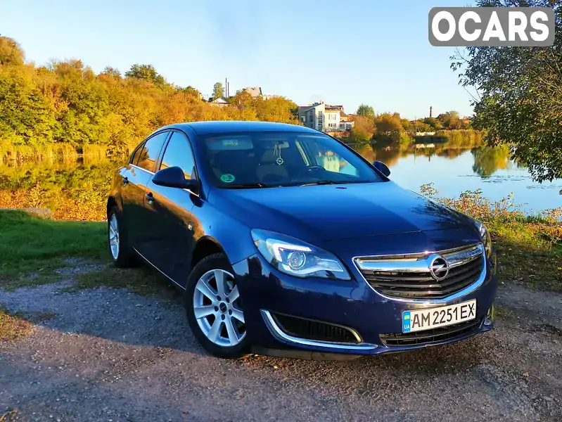 Хетчбек Opel Insignia 2015 1.6 л. Автомат обл. Житомирська, Бердичів - Фото 1/21