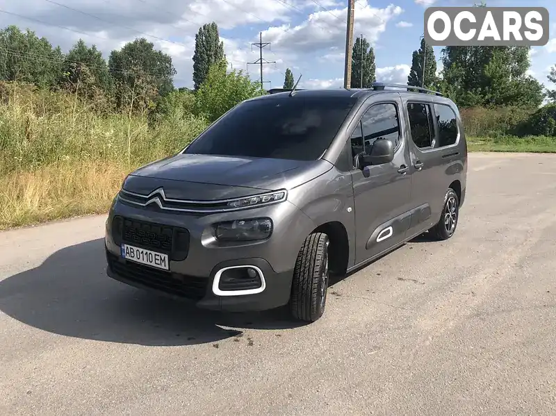 Мінівен Citroen Berlingo 2019 1.6 л. Ручна / Механіка обл. Вінницька, Вінниця - Фото 1/21