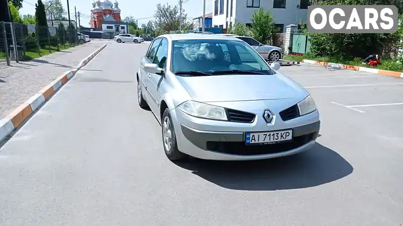 Седан Renault Megane 2006 1.6 л. Ручна / Механіка обл. Київська, Київ - Фото 1/21