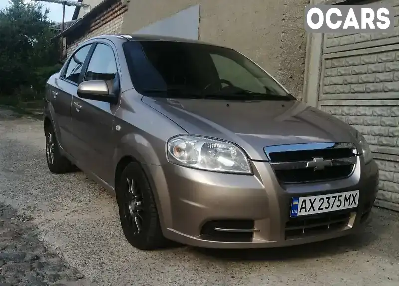 Седан Chevrolet Aveo 2007 1.6 л. Ручная / Механика обл. Харьковская, Харьков - Фото 1/10