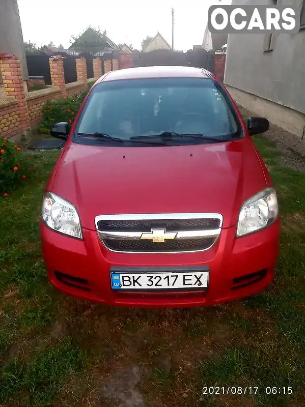 Седан Chevrolet Aveo 2010 1.4 л. Ручная / Механика обл. Ровенская, Березно - Фото 1/5