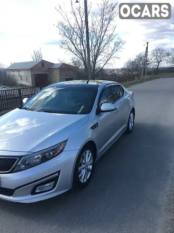 Седан Kia Optima 2014 2.4 л. Автомат обл. Черкасская, Звенигородка - Фото 1/15