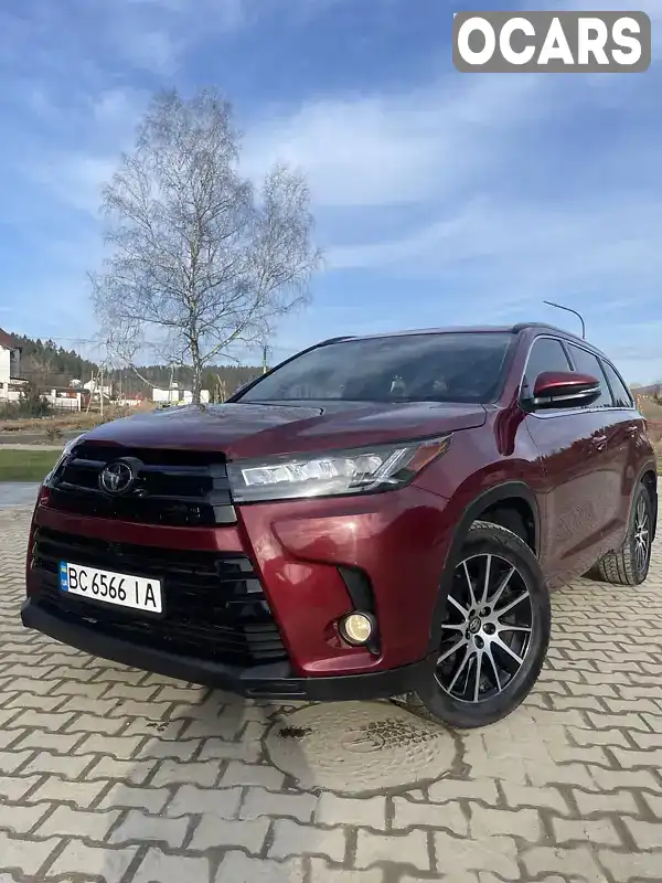 Внедорожник / Кроссовер Toyota Highlander 2017 3.5 л. Автомат обл. Львовская, Борислав - Фото 1/21