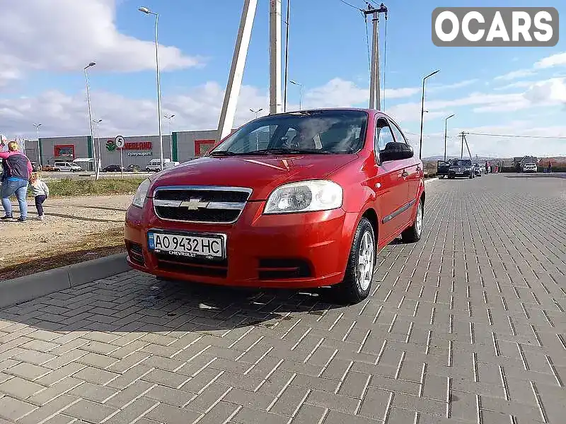 Седан Chevrolet Aveo 2008 1.1 л. Ручная / Механика обл. Закарпатская, Перечин - Фото 1/21