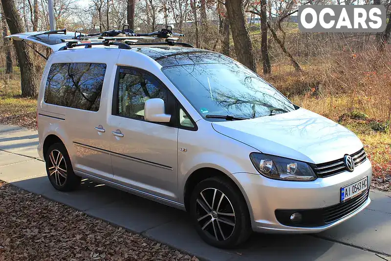 Минивэн Volkswagen Caddy 2013 1.6 л. Робот обл. Киевская, Киев - Фото 1/21