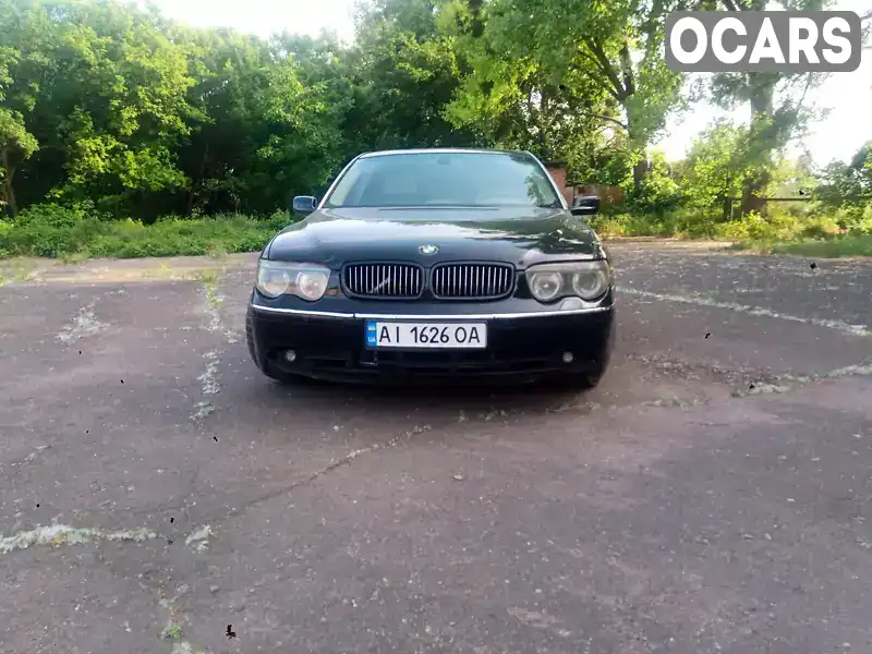 Седан BMW 7 Series 2002 4.4 л. Автомат обл. Киевская, Яготин - Фото 1/14