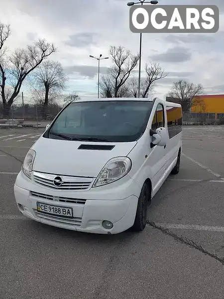 Мінівен Opel Vivaro 2008 2.5 л. Ручна / Механіка обл. Чернівецька, Чернівці - Фото 1/9