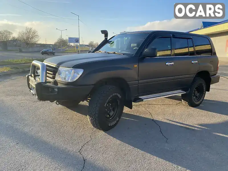 Позашляховик / Кросовер Toyota Land Cruiser 2005 4.2 л. Ручна / Механіка обл. Львівська, Львів - Фото 1/8