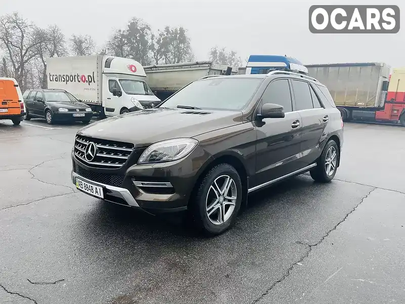 Позашляховик / Кросовер Mercedes-Benz M-Class 2013 3 л. Автомат обл. Вінницька, Вінниця - Фото 1/21