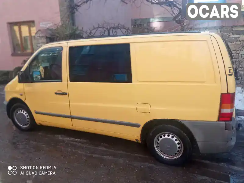 Мінівен Mercedes-Benz Vito 2001 2.2 л. Ручна / Механіка обл. Чернівецька, Чернівці - Фото 1/21