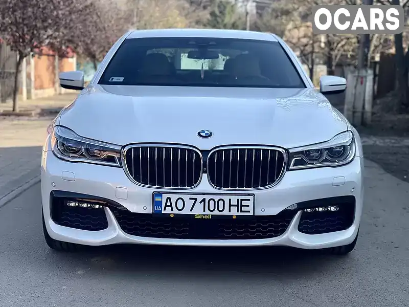Седан BMW 7 Series 2017 3 л. Автомат обл. Закарпатская, Берегово - Фото 1/21