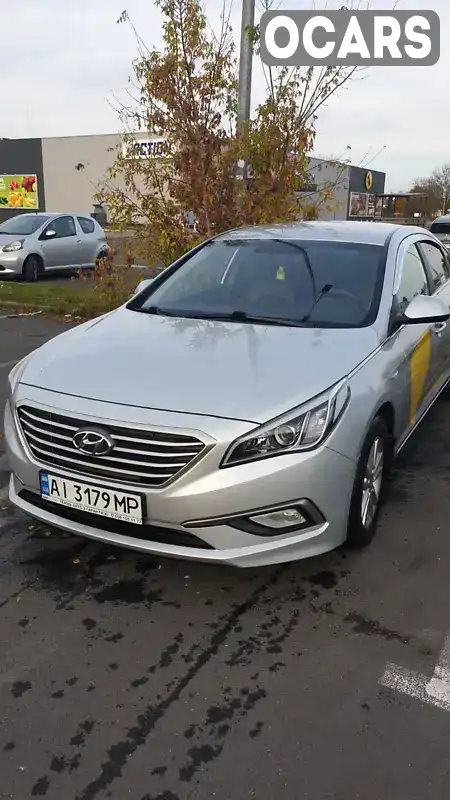 Седан Hyundai Sonata 2015 2 л. Автомат обл. Киевская, Киев - Фото 1/21