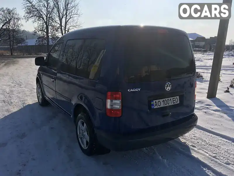 Мінівен Volkswagen Caddy 2008 2 л. Ручна / Механіка обл. Закарпатська, Ужгород - Фото 1/5