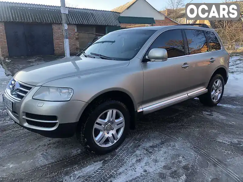 Позашляховик / Кросовер Volkswagen Touareg 2003 3.2 л. Автомат обл. Вінницька, Липовець - Фото 1/13