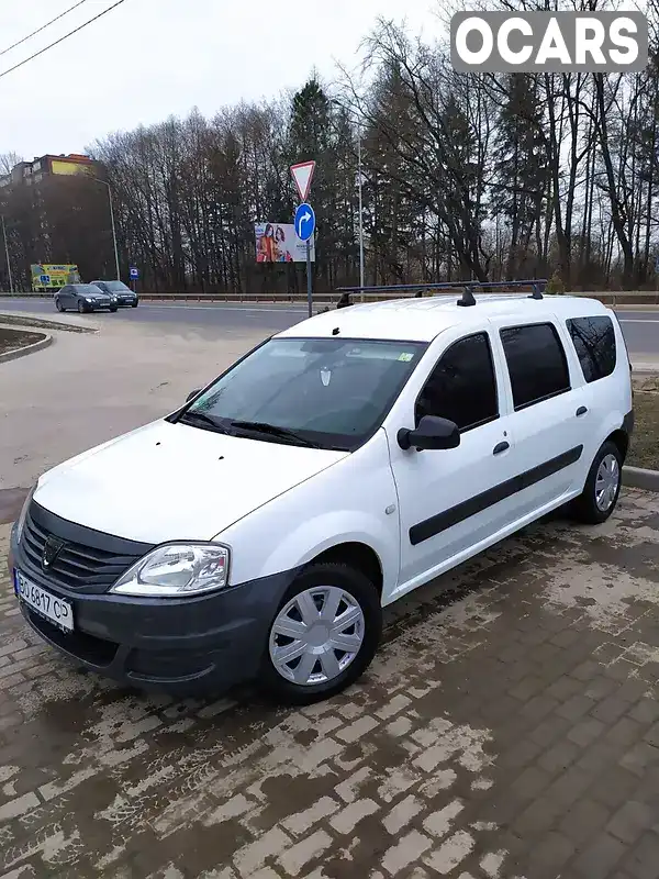 Универсал Dacia Logan MCV 2010 1.4 л. Ручная / Механика обл. Тернопольская, Тернополь - Фото 1/8