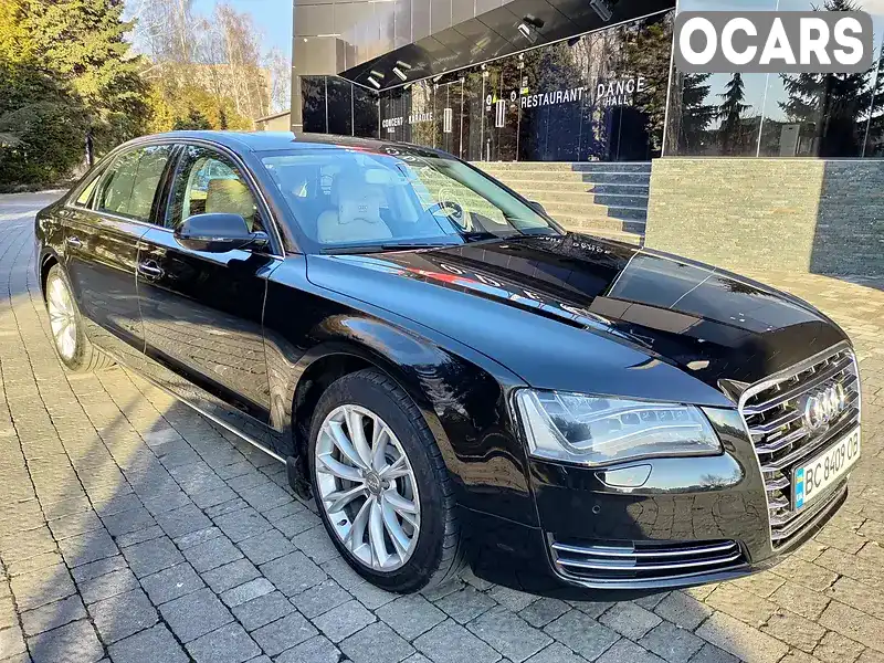 Седан Audi A8 2012 4.2 л. Автомат обл. Львівська, Львів - Фото 1/21