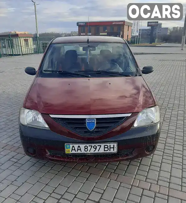 Седан Dacia Logan 2006 1.6 л. Ручна / Механіка обл. Кіровоградська, Кропивницький (Кіровоград) - Фото 1/12