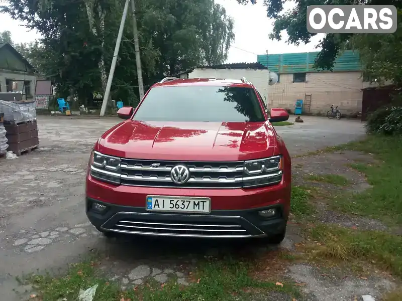 Внедорожник / Кроссовер Volkswagen Atlas 2017 3.6 л. Автомат обл. Киевская, Тараща - Фото 1/12