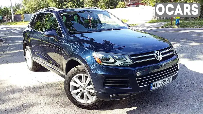 Внедорожник / Кроссовер Volkswagen Touareg 2013 3.6 л. Автомат обл. Киевская, Боярка - Фото 1/21