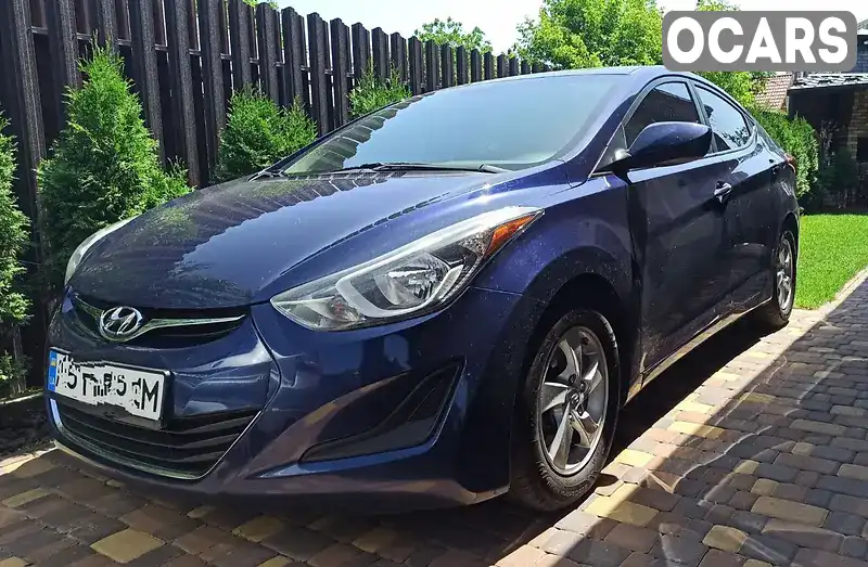 Седан Hyundai Elantra 2014 null_content л. Автомат обл. Київська, Київ - Фото 1/3