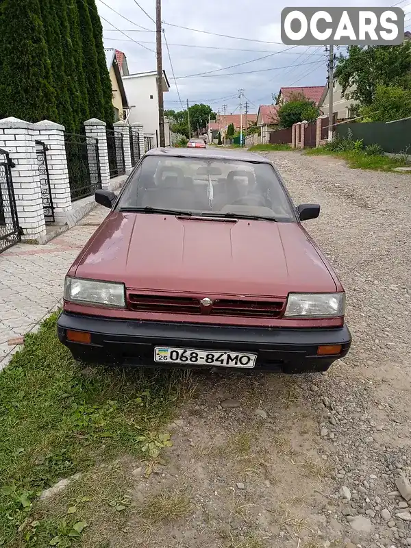 Седан Nissan Bluebird 1989 2 л. Ручна / Механіка обл. Чернівецька, Заставна - Фото 1/9