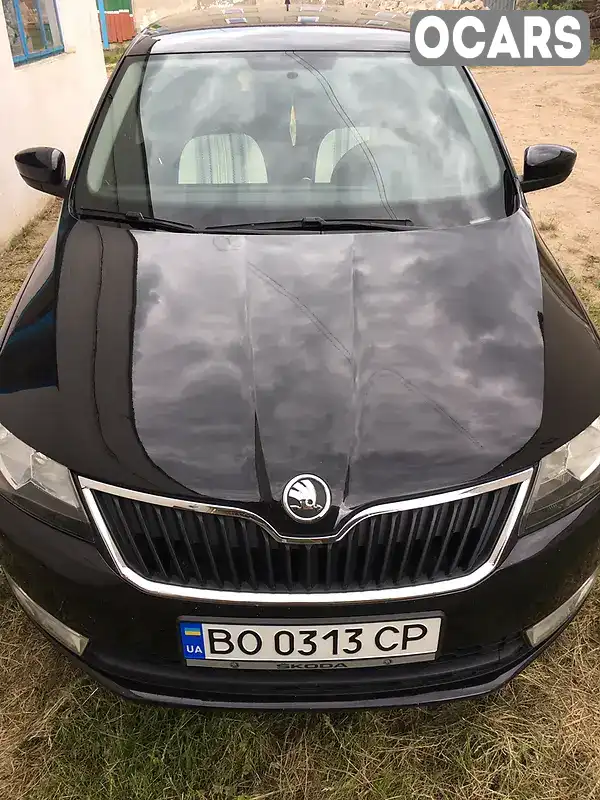 Хэтчбек Skoda Rapid 2014 1.6 л. Ручная / Механика обл. Тернопольская, Лановцы - Фото 1/20