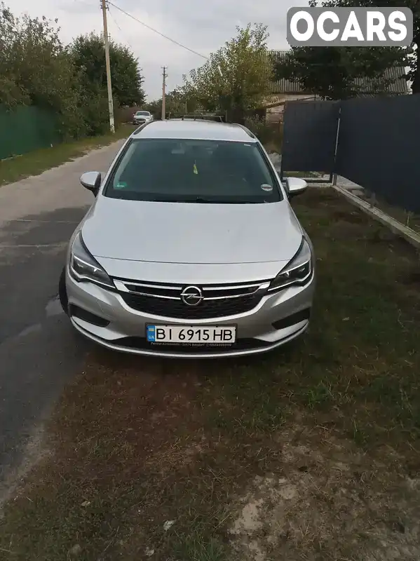 Універсал Opel Astra 2016 1.6 л. Ручна / Механіка обл. Полтавська, Кобеляки - Фото 1/17
