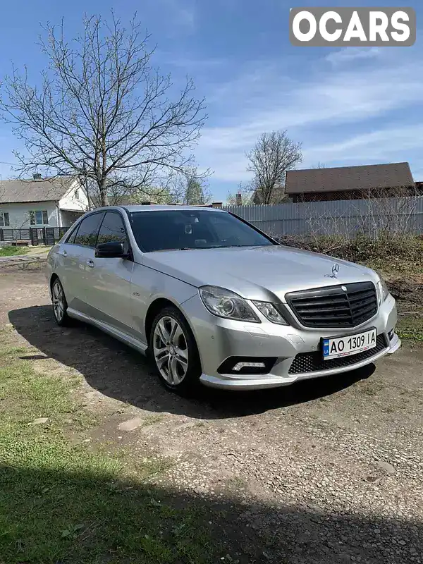 Седан Mercedes-Benz E-Class 2009 3 л. Автомат обл. Закарпатська, Тячів - Фото 1/9