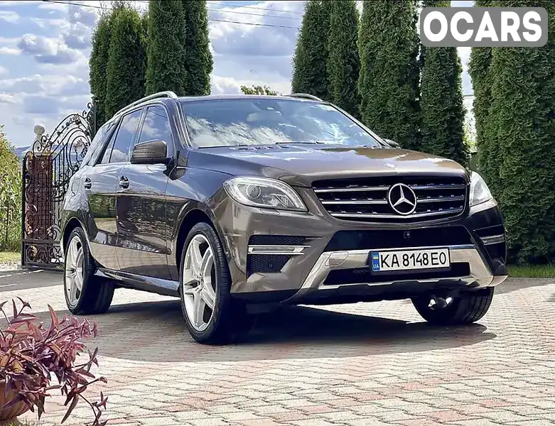 Позашляховик / Кросовер Mercedes-Benz M-Class 2013 3 л. Автомат обл. Львівська, Стрий - Фото 1/21