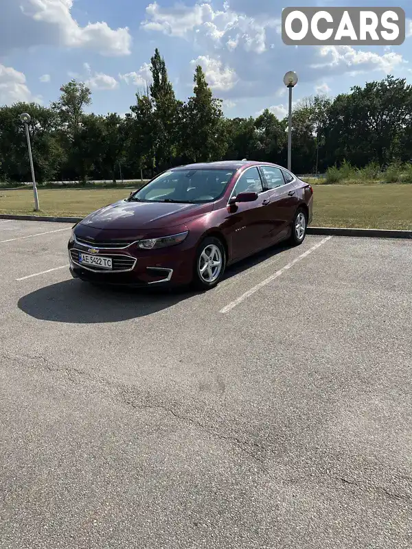 Седан Chevrolet Malibu 2016 1.5 л. Автомат обл. Дніпропетровська, Дніпро (Дніпропетровськ) - Фото 1/21