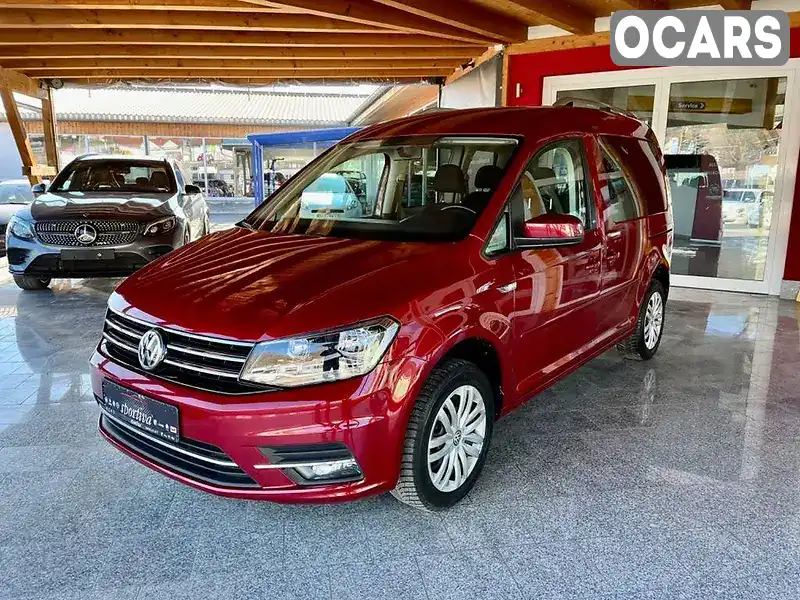 Минивэн Volkswagen Caddy 2018 2 л. Ручная / Механика обл. Тернопольская, Тернополь - Фото 1/9